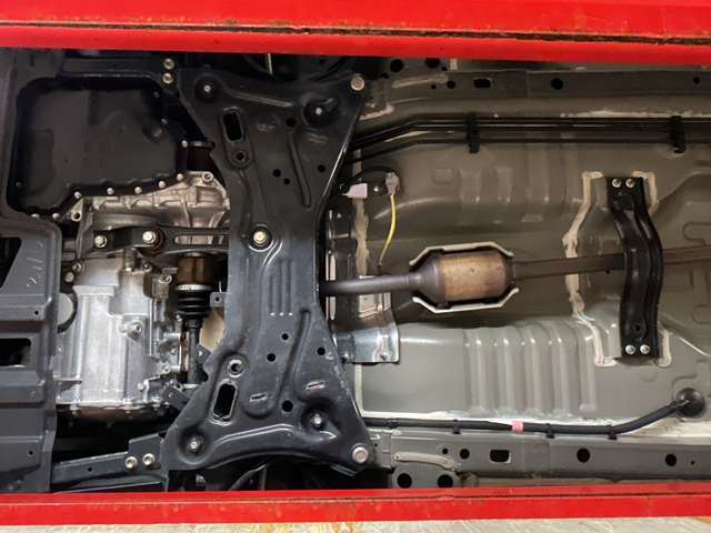 下回りの錆止めもお任せください。