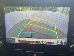 【バックカメラ】駐車時に後方がリアルタイム映像で確認できます。大型商業施設や立体駐車場での駐車時や、夜間のバック時に大活躍！運転スキルに関わらず、今や必須となった装備のひとつです！