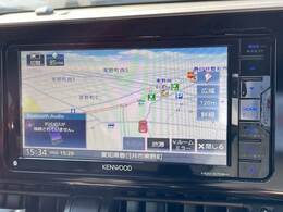 メモリナビ搭載。最新型のナビへの交換も可能です。
