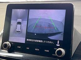 【アラウンドビューモニター】を装備で駐車が苦手な方でも安心です。
