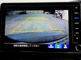 後方確認はオマカセのリアカメラ付です。雨天時や夜間のバック駐車時などで特に視界の安全確認に役立ちます。