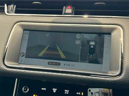 【アラウンドビューモニター】全周囲カメラで危険察知。狭い駐車場でも安心して駐車できますね。