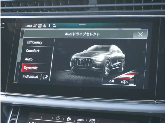 【アウディドライブセレクト】走りの特性をシーンや走行状況、好みに合わせて選択することができます。