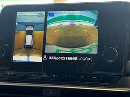360°モニターが付いてます！