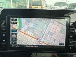 【純正ナビ】専用設計で車内の雰囲気にマッチ！ナビ利用時のマップ表示は見やすく、いつものドライブがグッと楽しくなります！