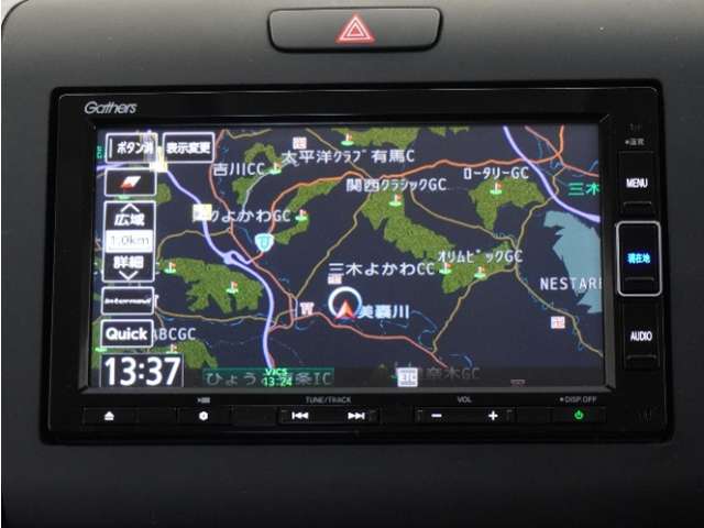◆ホンダ純正メモリーナビ◆初めての場所もナビゲーションがご案内！楽しい旅行をサポートします。