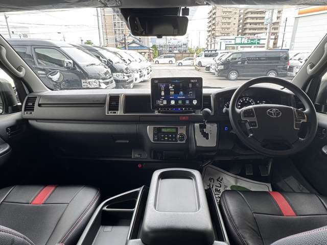新車未登録/4列10人乗り/16インチアルミ/アルパインディスプレイオーディオ/アルパイン後席モニター/シートカバー/フロントエアロ/ETC/パノラミックビューモニター/デジタルインナーミラー