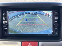 バックカメラで後退時も安心です