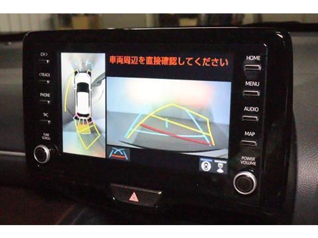 『全周囲モニター』　車両周辺の映像も表示するので、より安心です！