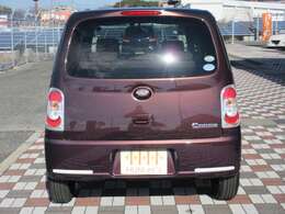 後ろからみてもスタイリッシュでかっこいいですね！