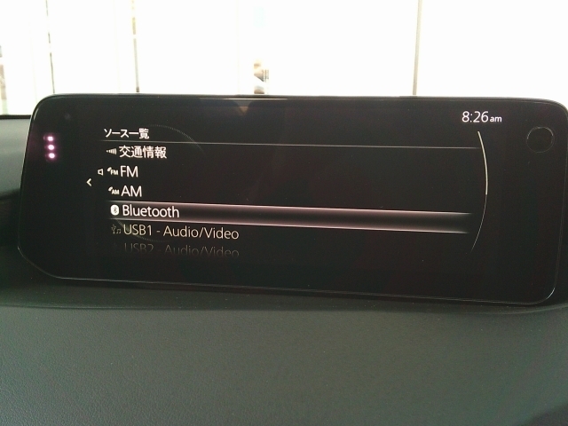 オーディオはAMFMラジオ、Bluetooth、USBオーディオ、地デジを装備しております。