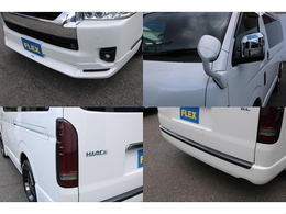 モデリスタフロントスポイラー、ガッツミラーボディ同色塗装、アルティメットテール、クリアランスソナー！