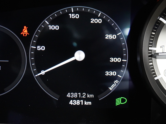 実走行距離4,381kmどございます