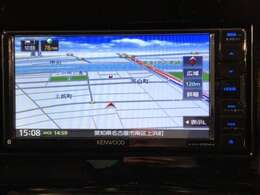 社外ナビ搭載です。知らない道も安心ですね！