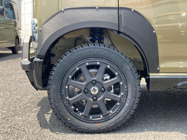 エクストリームJ14インチアルミ　ジオランダーX-AT　フェンダーエクステンション