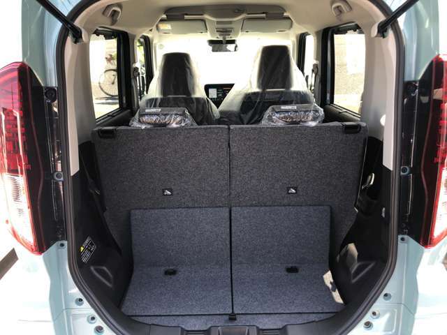 荷室も広いので、大きい荷物もたくさん積めます！！【HPもご覧ください☆ https://k-smile.jp/kyoto/ 】