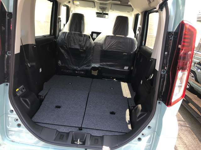 荷室も広いので、大きい荷物もたくさん積めます！！【HPもご覧ください☆ https://k-smile.jp/kyoto/ 】