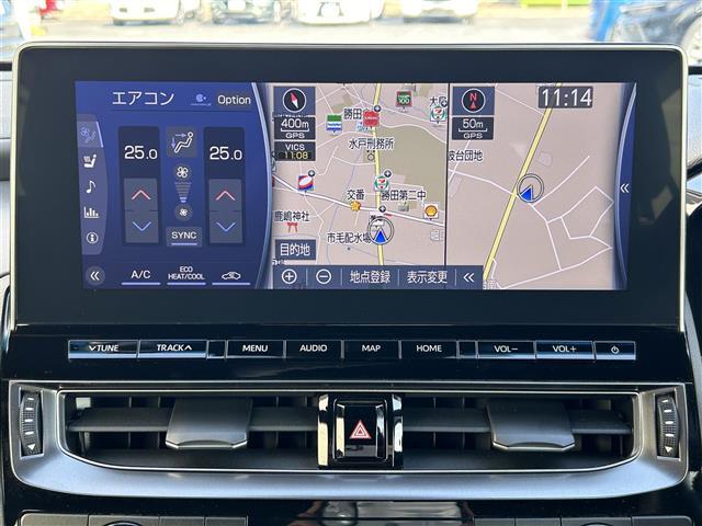 【純正ナビ】専用設計で車内の雰囲気にマッチ！ナビ利用時のマップ表示は見やすく、いつものドライブがグッと楽しくなります！