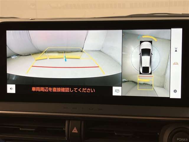 全周囲カメラ付きで車庫入れも安心ですね。
