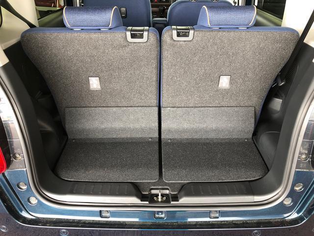荷室空間も広く、シートアレンジもできるので使い分けできます。