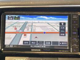 【カーナビ】ナビ利用時のマップ表示は見やすく、いつものドライブがグッと楽しくなります！