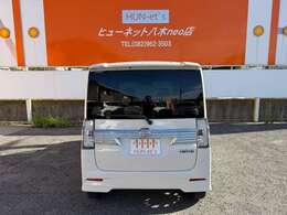 後ろから見てもスタイリッシュでかっこいいですね！