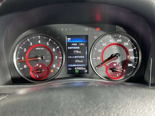 【スピードメーター】『スピードメーター』の画像になります。メーターがシンプルで見やすく運転しやすいですね！