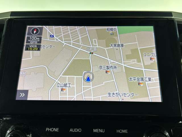 【カーナビ】『カーナビ』の画像になります。ナビ利用時のマップ表示は見やすく、いつものドライブがグッと楽しくなります！