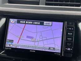 お出かけ時に便利なナビも装備済みです☆CD、DVD、フルセグTV、Mサーバー、USB、SD、Bluetoothオーディオ機能もご利用可能です♪