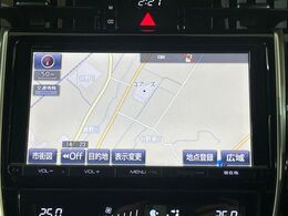 【ナビゲーション】使いやすいナビで目的地までしっかり案内してくれます。各種オーディオ再生機能も充実しており、お車の運転がさらに楽しくなります！！