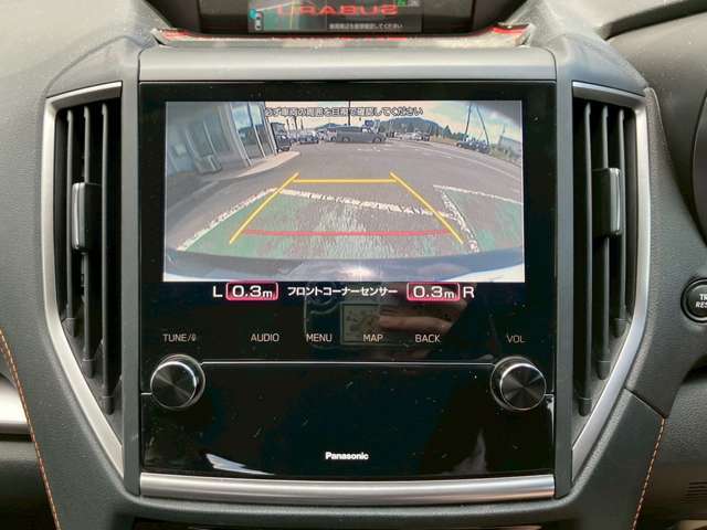 バックビューカメラがついております！駐車時の心強い味方ですね♪