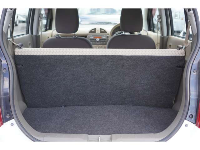 【トランクルーム】はこの状態でも十分な広さです♪