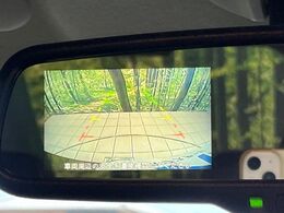 【バックカメラ】駐車時に後方がリアルタイム映像で確認できます。大型商業施設や立体駐車場での駐車時や、夜間のバック時に大活躍！運転スキルに関わらず、今や必須となった装備のひとつです！