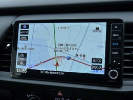 ●ホンダ純正オプションのナビです♪　●ホンダギャザズメモリーナビ（VXU-245FTi）が付いています♪♪　●ナビの画面が大きい9インチナビです！