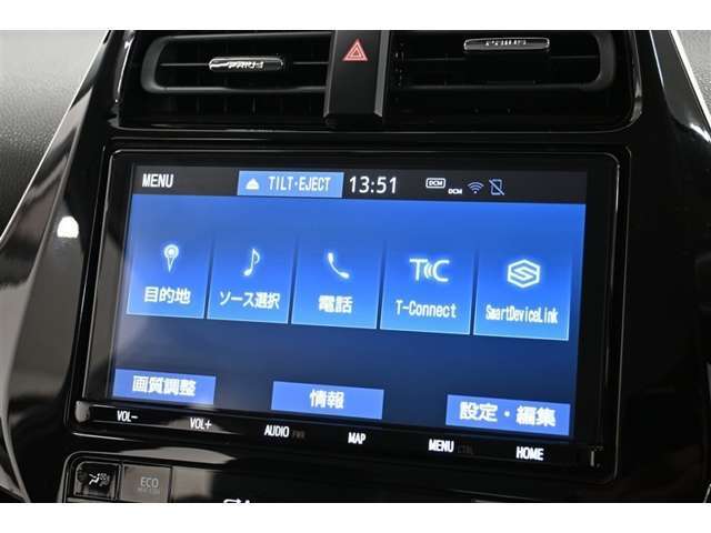 ナビはT-コネクトナビです。