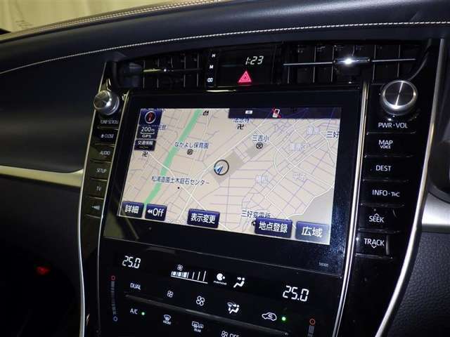 ナビ装着車で知らない道もラクラク！