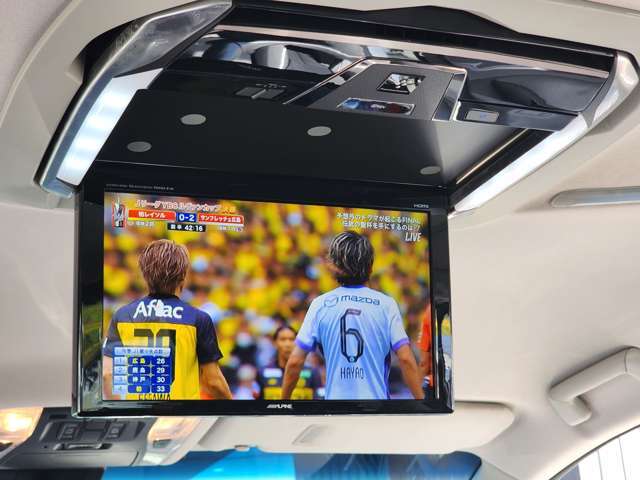 ★ALPINE12.8インチ大型フリップダウンモニター