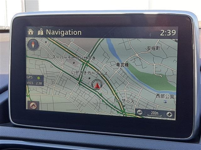 ■　装備2　■　MAZDA純正SDナビ：フルセグTV　Bluetooth対応