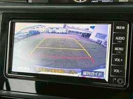【バックカメラ】便利なバックカメラで安全確認もできます。駐車が苦手な方にもオススメな便利機能です。