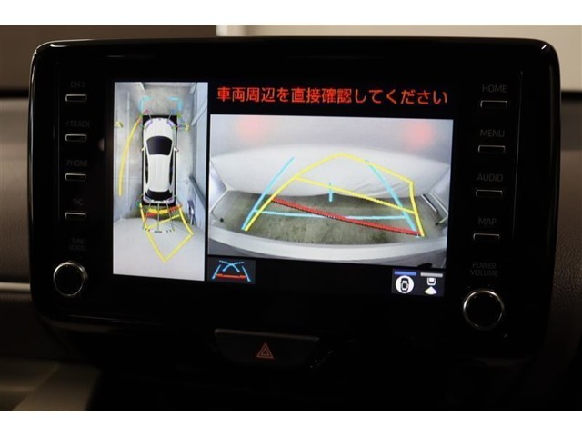 車両を上から見たような映像表示するパノラミックビューモニター付き！