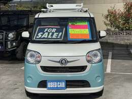 ★正面からの一枚です★100項目以上のチェックをして厳しい規定をクリアした車両を展示しております♪プロの国家2級整備士にお任せ下さい♪納車前には、徹底した点検＆整備実施をして安心をお届します♪