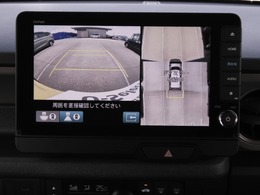 ◆全周囲カメラシステム◆運転席から見えにくい後方などをナビ画面で確認でき運転を支援するシステムです！