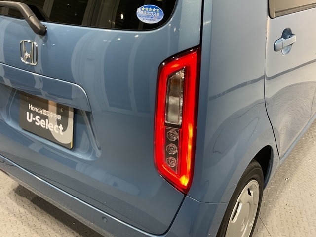 視認性がいいテールランプ。後続車にも存在をアピール。