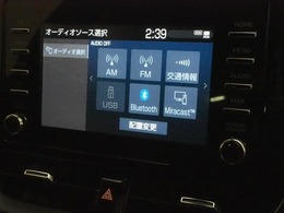 AM,FM、Bluetoothにも対応しています。