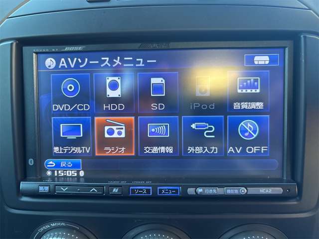 純正アルパインHDDナビ　フルセグTV