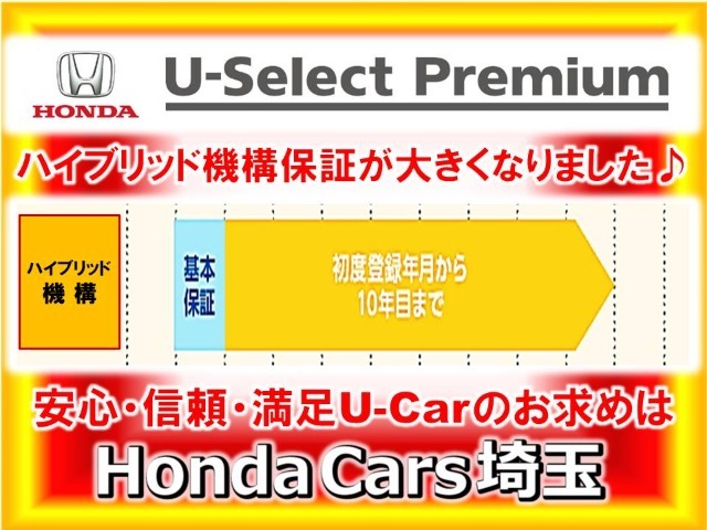 ハイブリッド車は、ハイブリッド機構を初度登録年月から10年目まで保証します。