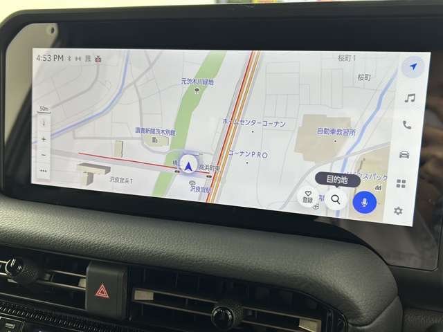【カーナビ】『カーナビ』の画像になります。ナビ利用時のマップ表示は見やすく、いつものドライブがグッと楽しくなります！写真の内容に関してご質問等がございましたらお気軽にガリバーまでお問い合わせください。