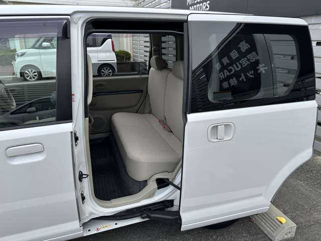 誤ってスライドドアを開けたり閉めたりしてしまわないように電動スライドドアの機能をオフにすることもできます！