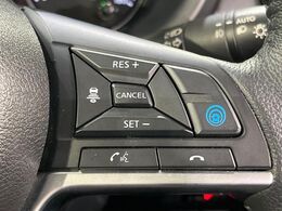 【プロパイロット】高速道路での長距離走行が楽に！！渋滞時と巡回走行のシーンで、アクセル・ブレーキ・ステアリングを自動で制御し、長距離運転の負担を軽減してくれます♪