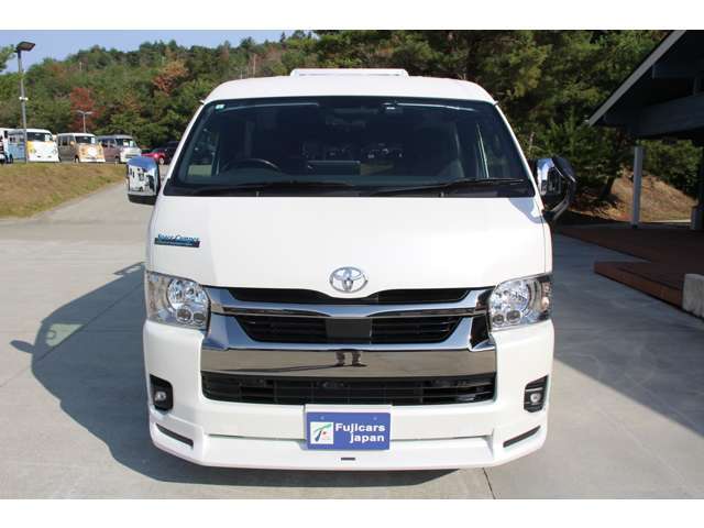 トヨタ　ハイエース　キャンピングカー長野　スペースキャンパー　6名乗車　軽油　リチウム300Ah　ソーラーパネル　2000Wインバーター　FFヒーター　ウインドウエアコン　マックスファン　冷蔵庫